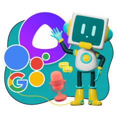 Голосовой помощник Алиса - КИБЕРшкола программирования для детей, компьютерные курсы для школьников, начинающих и подростков - KIBERone г. Барнаул