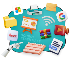 Цифровая база для школьника - КИБЕРшкола программирования для детей, компьютерные курсы для школьников, начинающих и подростков - KIBERone г. Барнаул